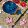 5.25 in. Chinese Spoon - Harmony Blue
