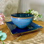 8 in. Square Salad Plate - Harmony Blue