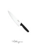 8 in. Blade Chef's Knife, Black Handle, Professional Grade - Premier Everyday
