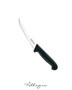 6.7 in. Blade SemiFlex Boning Knife, Black Handle, Professional Grade - Professional