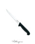 8.25 in. Blade Flexible Filleting Knife, Black Handle, Professional Grade - Professional