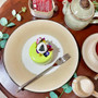 9 in. Salad/ Small Dinner Plate - Bloom Limestone