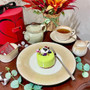 176 ml Coffee/ Tea Cup and 6 in. Saucer - Bloom Limestone