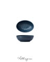 10.4 ml Oval Sauce, Butter, Dip Dish 4.25 in. - Knit Navy Blue