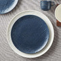 166 ml Coffee/ Tea Cup and 5.25 in. Saucer - Knit Navy Blue