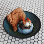 9 in. Serving Bowl for 3 to 4 Persons 706 ml - Knit Denim