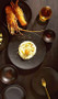 9 in. Salad/ Small Dinner Plate - Lava Ash Brown