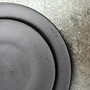 6.25 in. Bread Bun, Pastry, Cocktail Plate - Lava Ash Brown