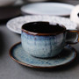 82 ml Espresso Cup and 3.75 in. Saucer - Knit Denim