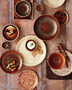 10 in. Dinner Plate/ Serving Plate for 2 to 3 Persons - Ink Legacy Ginger