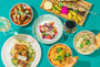 11.75 in. Show Plate/ Dinner Plate/ Serving Plate for 5 to 6 Persons - Ink Legacy Teal