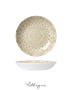 8.5 in. Individual Salad Bowl/ Shallow Serving Dish for 2 Persons 790 ml - Mirari Sand