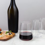 515 ml (18.25 oz) Stemless Glass for Water, Juice, Whisky, Wine, Set of 6 - Power