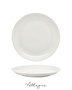 10.3 in. Dinner Plate/ Serving Plate for 2 to 3 Persons - Prism Coupe Shape