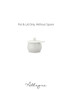 75 ml (3 oz) Mustard/ Condiment Pot with Lid - Prism