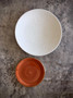 10.75 in. Dinner Plate/ Serving Plate for 2 to 3 Persons - Urban White