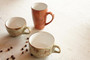 228 ml Cappuccino/ Coffee/ Tea Cup and 5.75 in. Saucer - Speckled Green