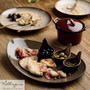 11.5 in. Ovalish Dinner Plate/ Serving Plate - Rustic Chestnut