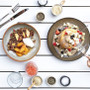 8.5 in. Salad Plate - Rustic Chestnut