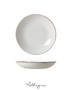 8.5 in. Individual Salad Bowl/ Shallow Serving Dish for 2 Persons 790 ml - Sand