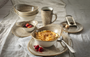 450 ml Ovalish Soup/ Rice Bowl for 1 Person 7 in. - Speckled Porcini
