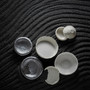 119 ml Raised Side Dish for 1 Person 6.4 in. - LEK Black