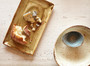 13in. L x 7.5in. W Rectangle Serving Plate for 4 to 5 Persons - Speckled Brown