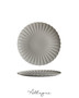 8.25 in. Petal Plate - Artisan White
