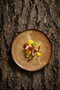 6 in. Bread Bun, Pastry, Cocktail Plate - WoodFire Dark Oak
