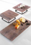 Wood-like Square Serving Board 10 in.