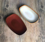 6 in. L. x 3.75 in. W Small Pastry/ Condiments/ Towel Dish - Rustic Sama