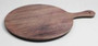 Oak-Desgin Round Board with Handle, 27 cm, Melamine - Allegre