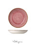 8.5 in. Individual Salad Bowl/ Shallow Serving Dish for 2 Persons 850 ml - Speckled Raspberry