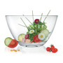 2.6 L (91.75 oz) Large Round Glass Bowl for snacks, desserts, chips, fruits, salads, etc./ Mixing Bowl