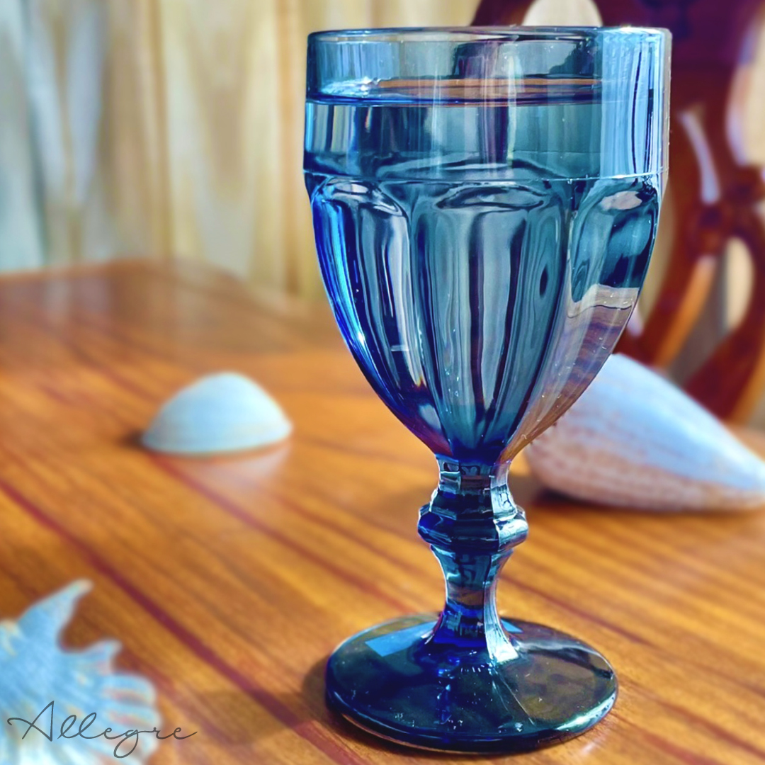 Vintage Amber Glass Sangria Set, Glass Spanish Sangria Pictcher Glasses and  Ice Bucket 