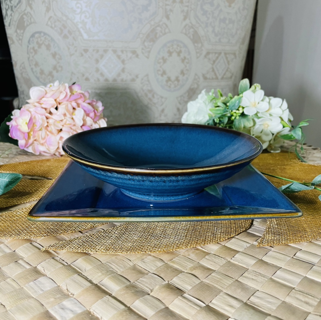8.25 in. Salad Plate - Pastel Blue