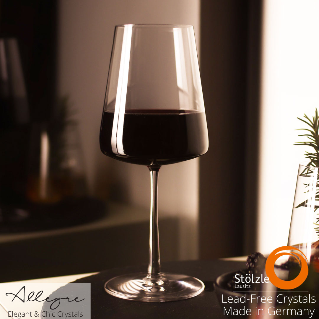 Glassware - Crystal Wine Glasses - Power by Stölzle - Allegre