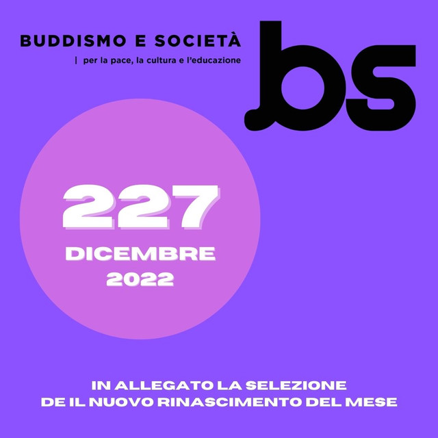 227 Buddismo e Società + N.R. selezione DICEMBRE 2022