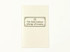 Sutra book note english ivory