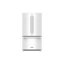 Kitchenaid® 20 cu. ft. 36-Inch Width Counter-Depth French Door Refrigerator with Interior Dispense KRFC136RWH