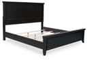 Bambori - Dark Brown - King Panel Bed