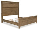 Mylarken - Brown - California King Panel Bed