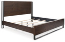 Zumbado - Brown - California King Panel Bed