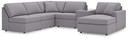 Modmax - Granite - Sectional