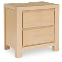 Whittgate - Light Brown - Two Drawer Night Stand