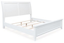 Trulani - White - California King Sleigh Bed