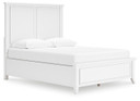 Trulani - White - Queen Panel Bed