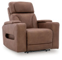 Point Clear - Caramel - Power Recliner / Adj Headrest