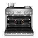 Jennair® NOIR™ 36" Induction Professional-Style Range JPIFC736RM
