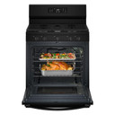 Whirlpool® 30-inch Gas Range with Air Cooking Technology and Steam Clean WFGS4530SB